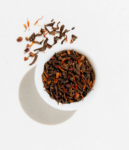 Spiced Chocolate Pu-erh Loose Tea Blend, Organic