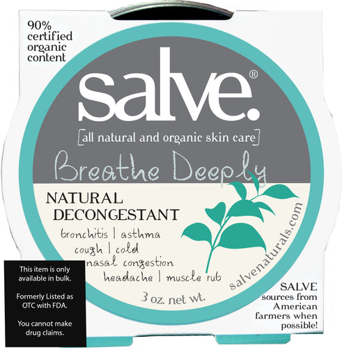 1 Gallon Breathe Deeply Salve