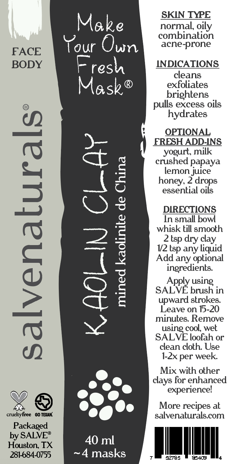 Kaolin Clay for Skin (40 ml tube)